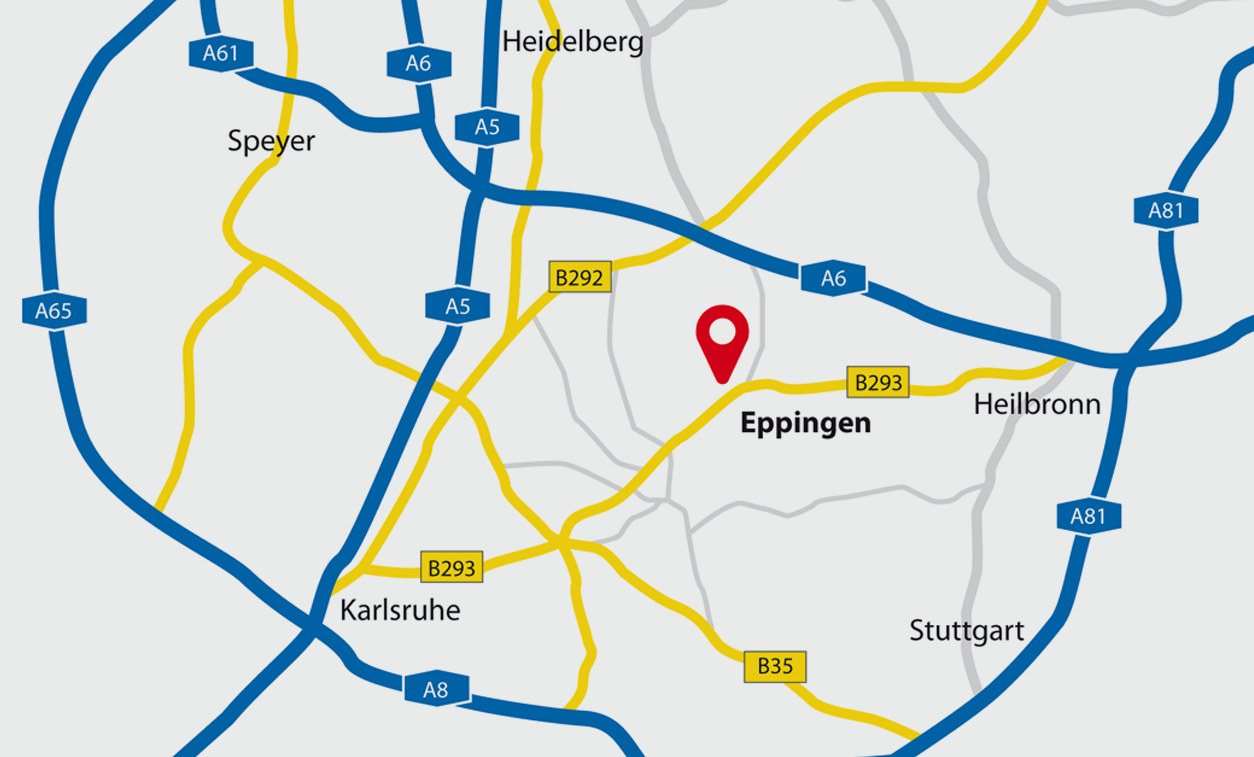 Anfahrt Eppingen